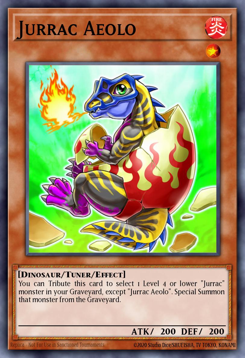 Jurrac Aeolo Yu-Gi-Oh card