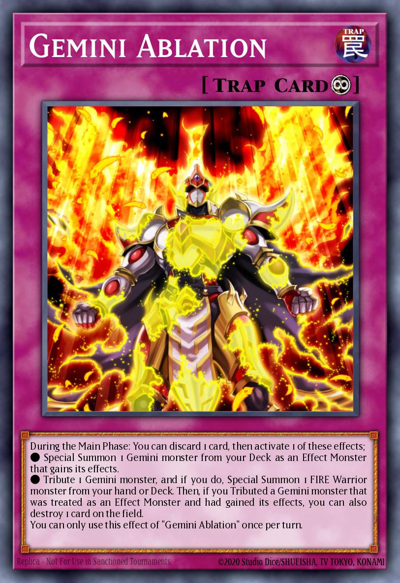 Gemini Ablation Yu-Gi-Oh card