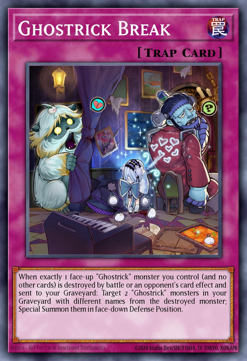 Ghostrick Break Yu-Gi-Oh card