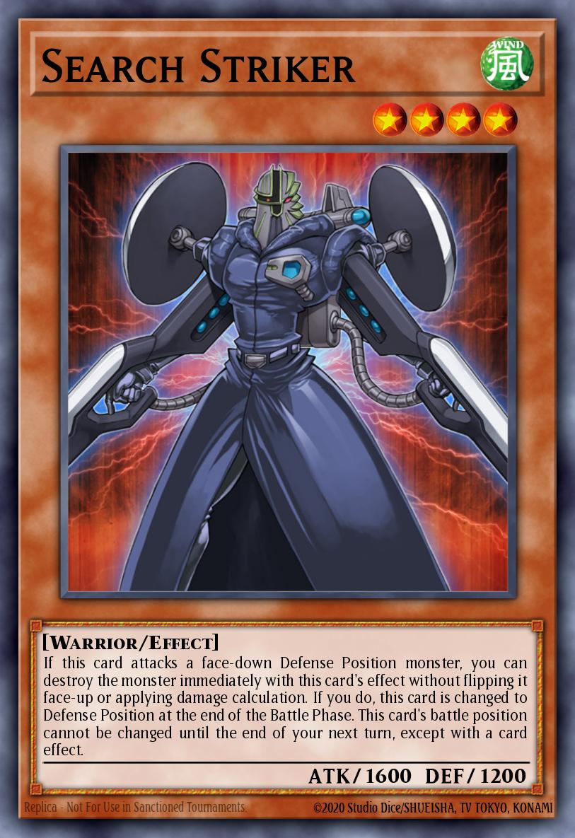 Search Striker Yu-Gi-Oh card