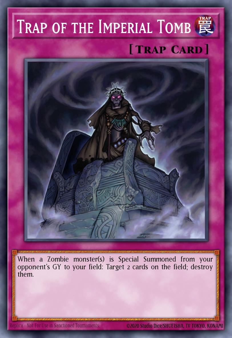 Trap of the Imperial Tomb Yu-Gi-Oh card