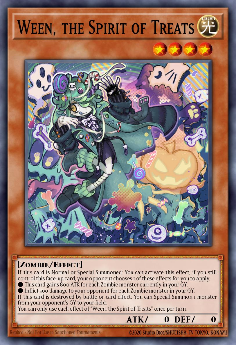 Ween, the Spirit of Treats Yu-Gi-Oh card