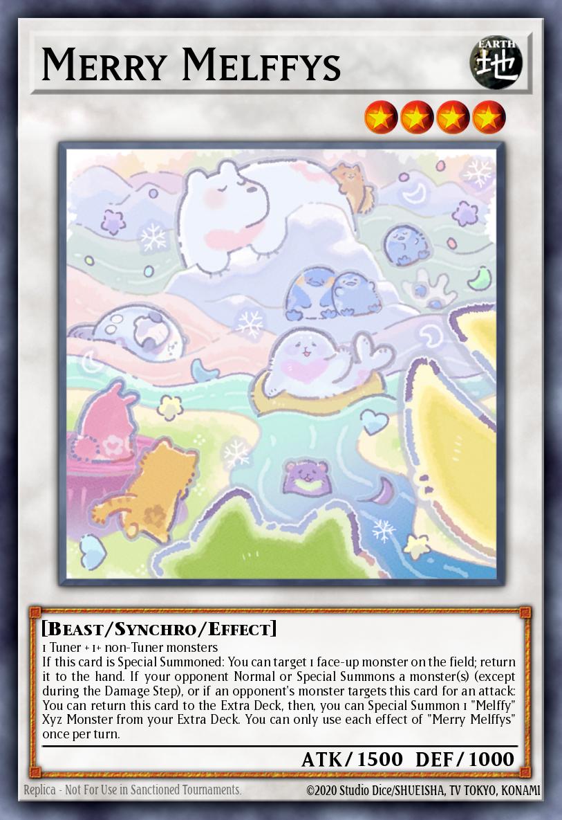 Merry Melffys Yu-Gi-Oh card