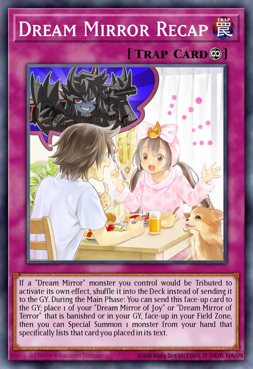 Dream Mirror Recap Yu-Gi-Oh card