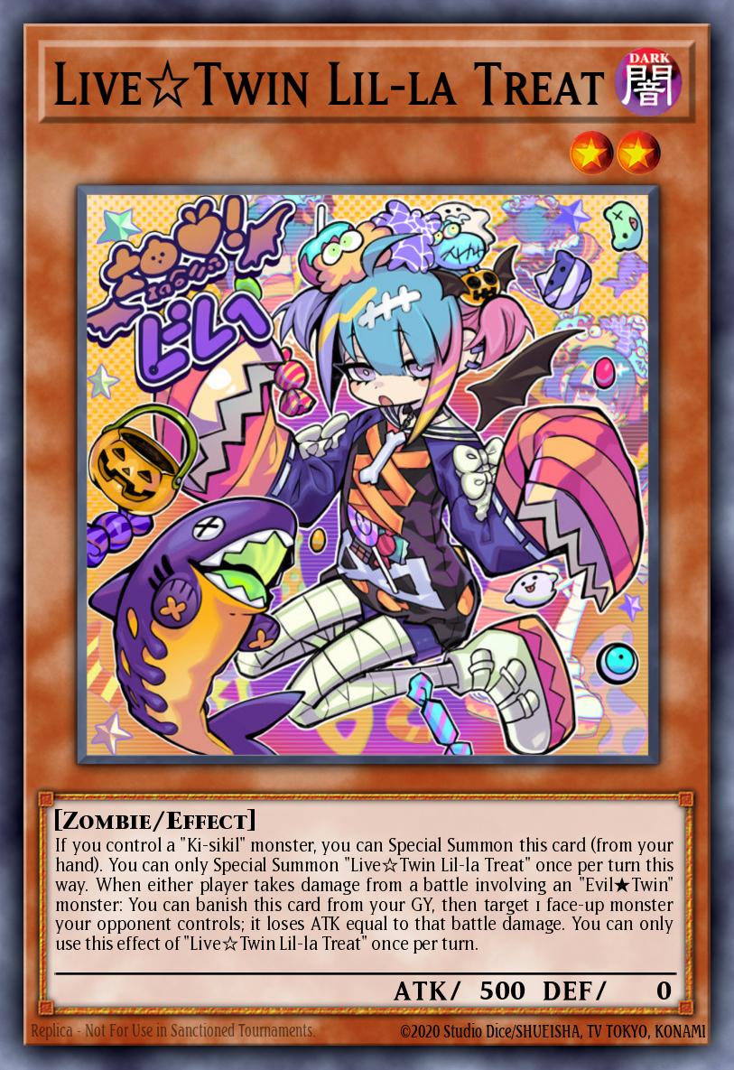Live☆Twin Lil-la Treat Yu-Gi-Oh card