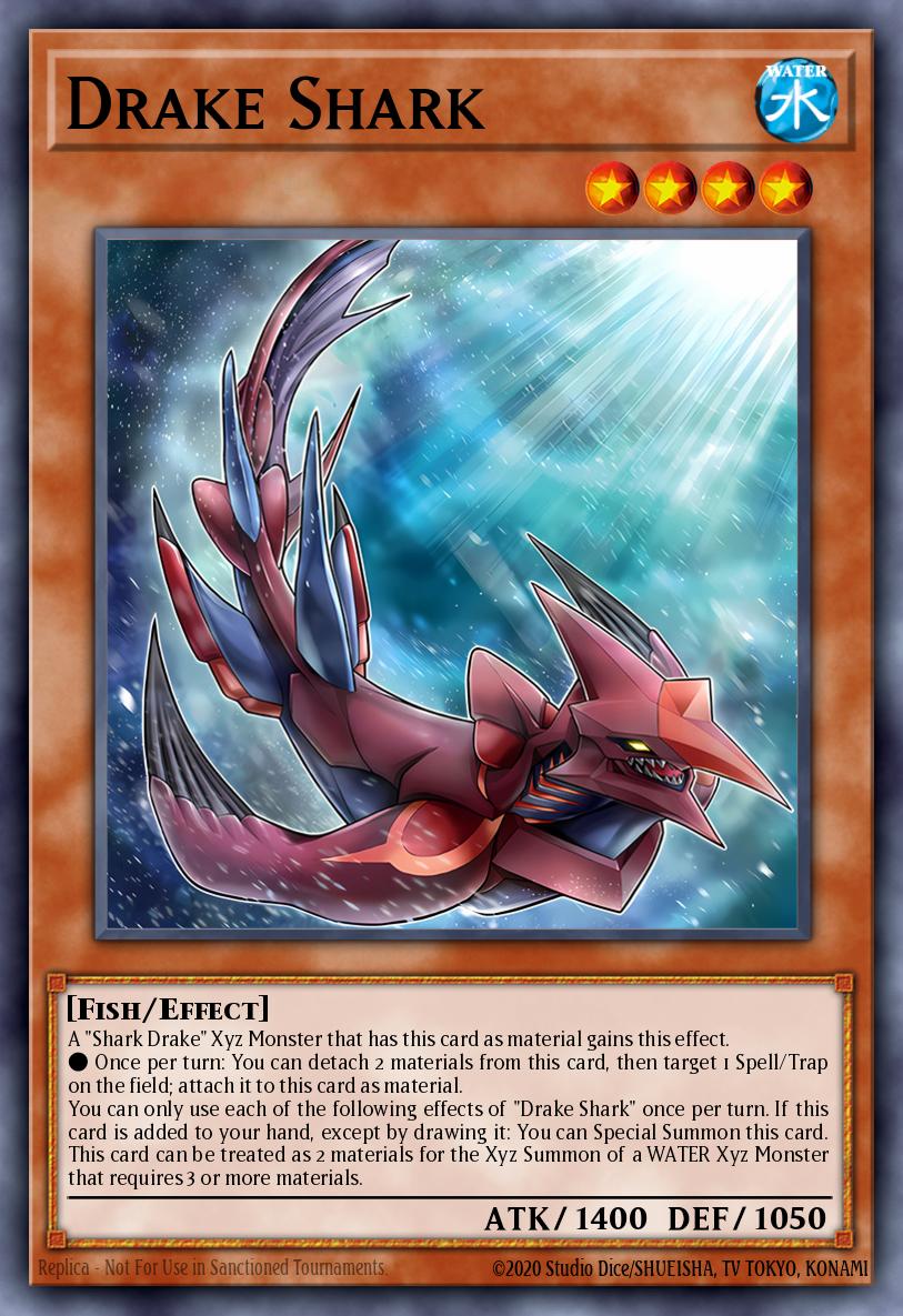 Drake Shark Yu-Gi-Oh card