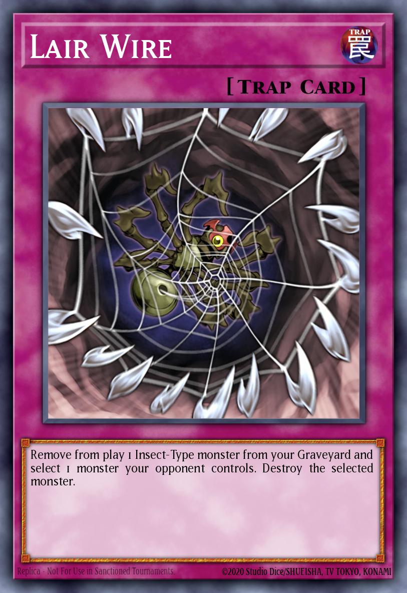 Lair Wire Yu-Gi-Oh card