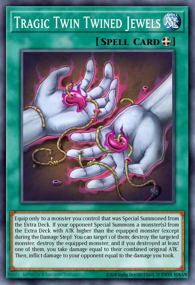 Tragic Twin Twined Jewels Yu-Gi-Oh card