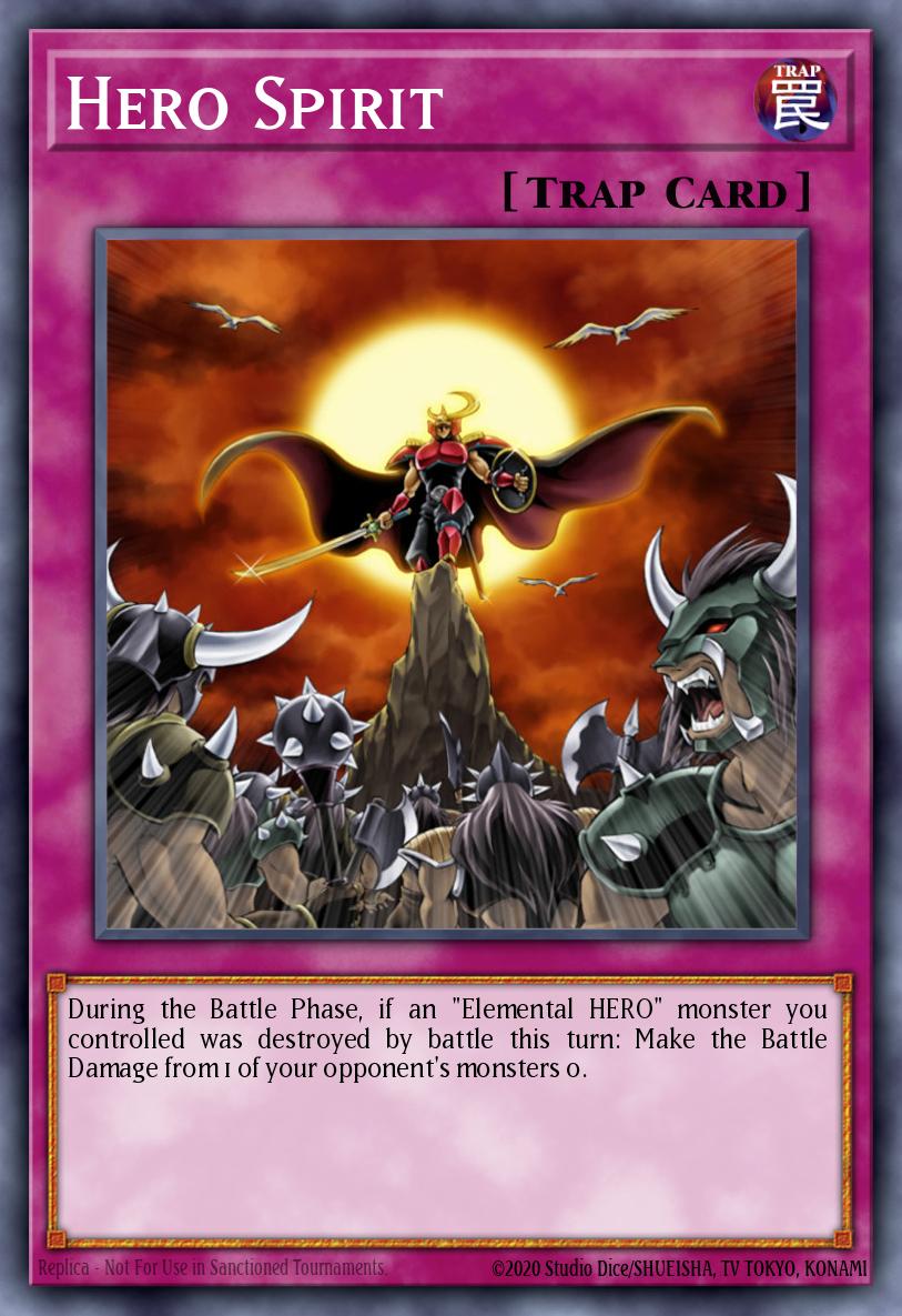 Hero Spirit Yu-Gi-Oh card