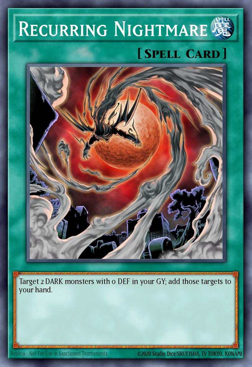 Recurring Nightmare Yu-Gi-Oh card