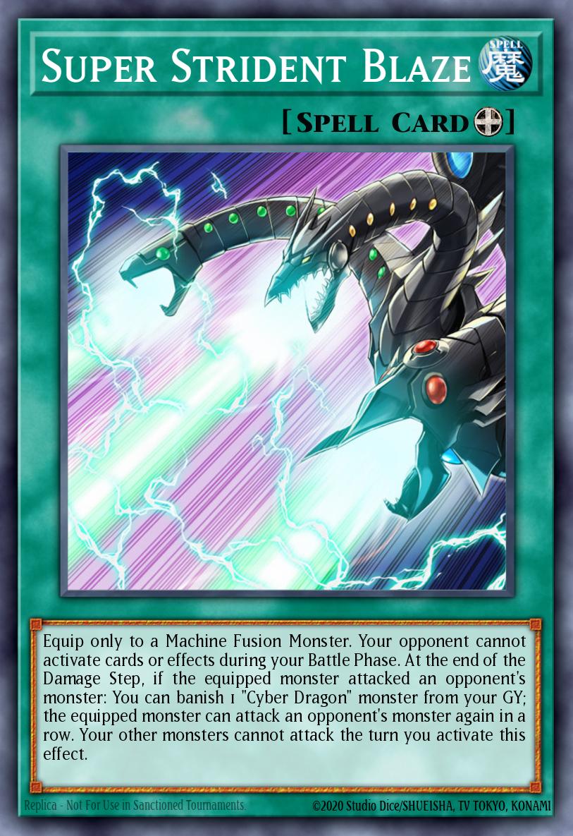 Super Strident Blaze Yu-Gi-Oh card