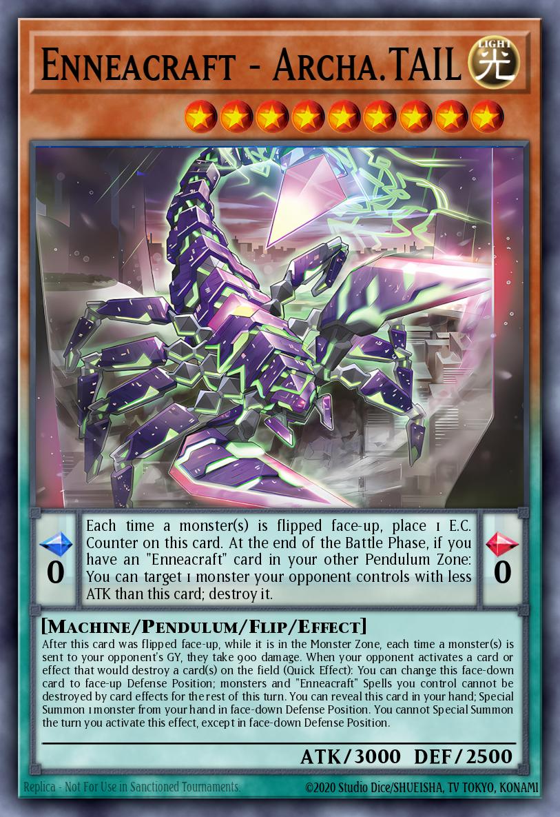 Enneacraft - Archa.TAIL Yu-Gi-Oh card