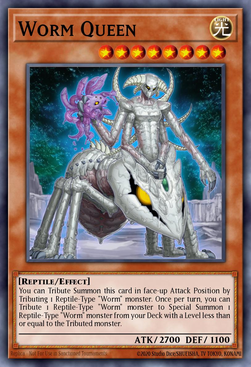 Worm Queen Yu-Gi-Oh card