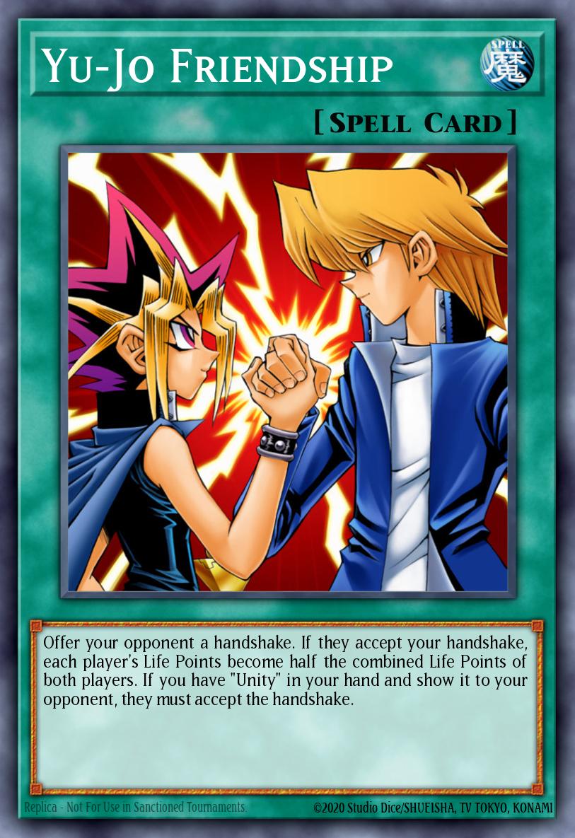 Yu-Jo Friendship Yu-Gi-Oh card