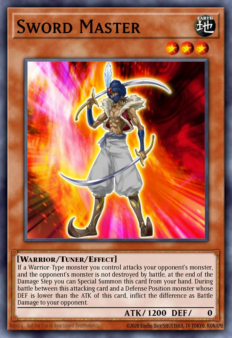 Sword Master Yu-Gi-Oh card