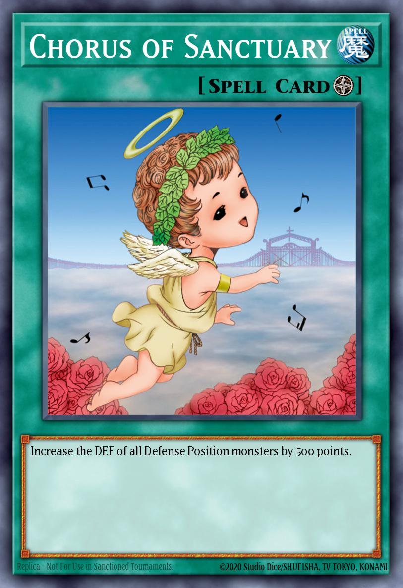 Chorus of Sanctuary Yu-Gi-Oh card