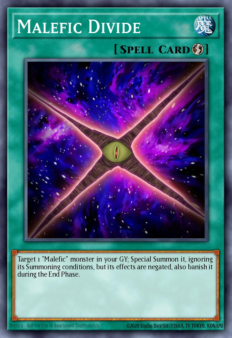 Malefic Divide Yu-Gi-Oh card