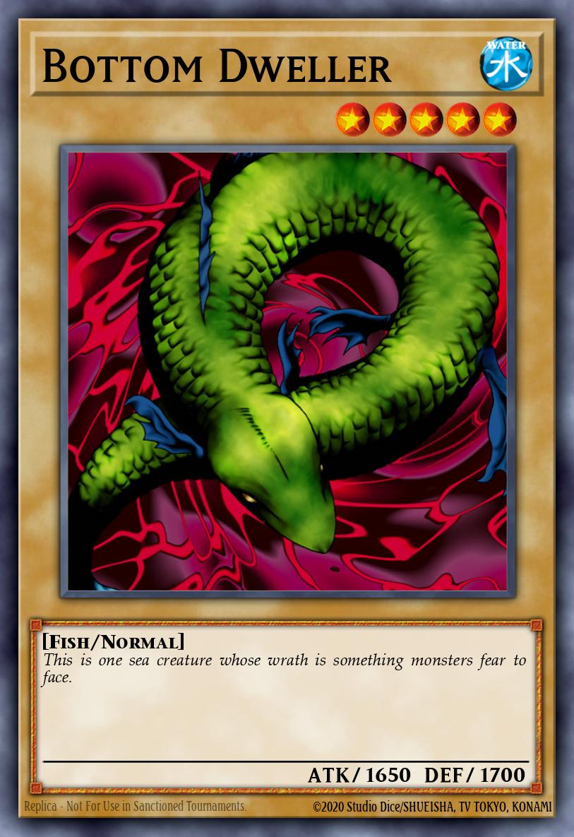 Bottom Dweller Yu-Gi-Oh card