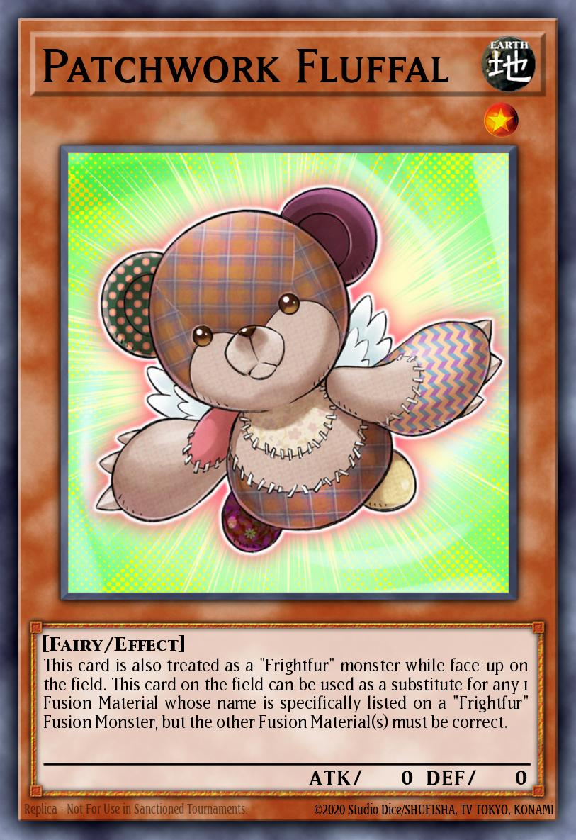 Patchwork Fluffal Yu-Gi-Oh card