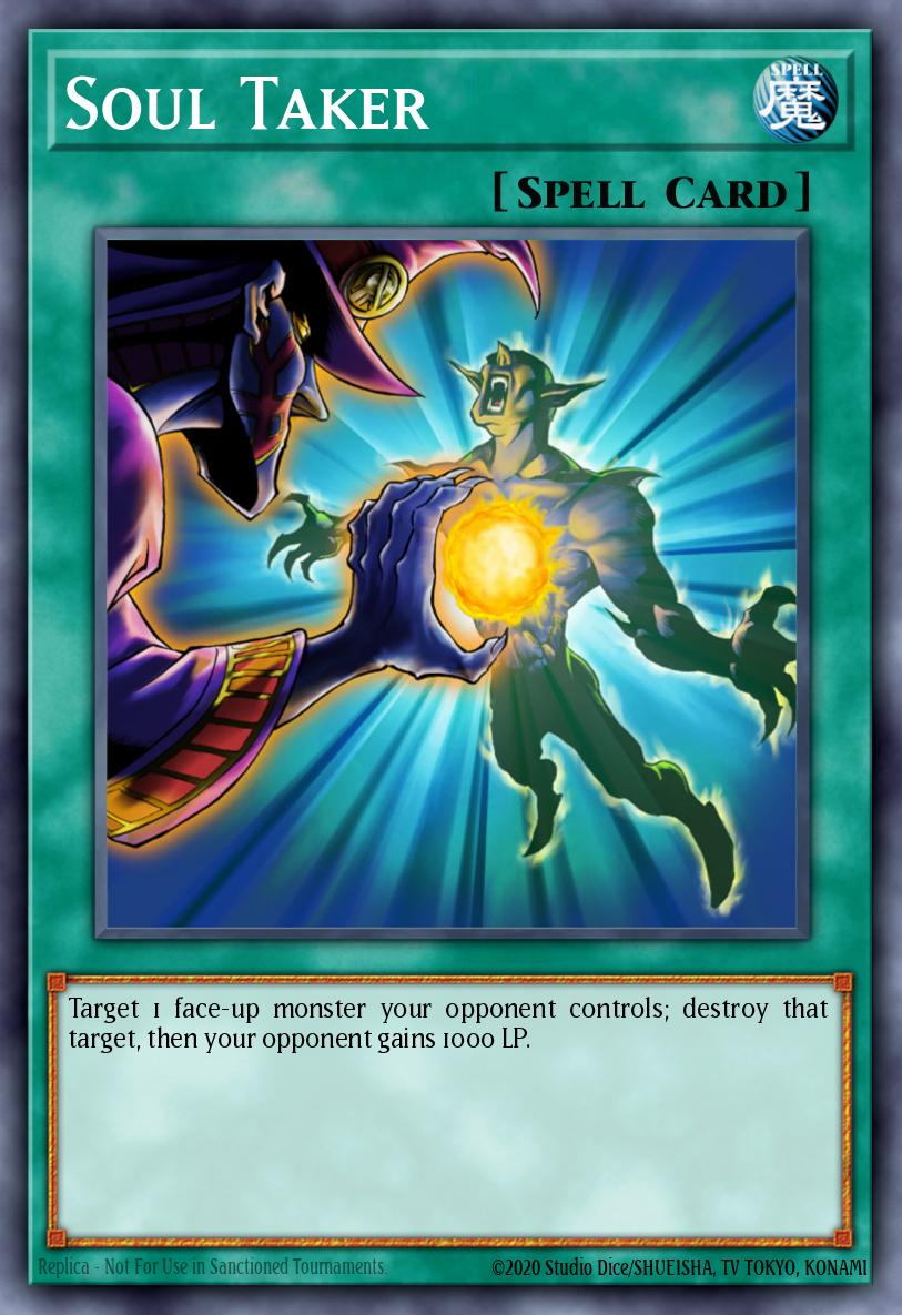 Soul Taker Yu-Gi-Oh card