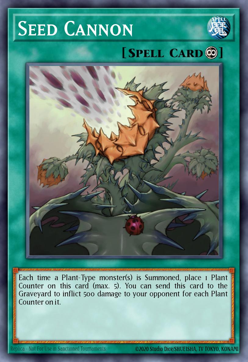 Seed Cannon Yu-Gi-Oh card
