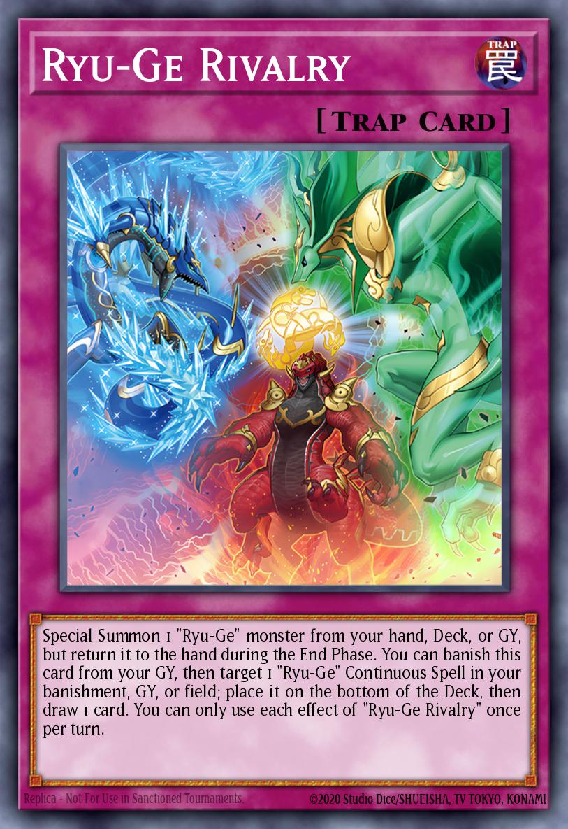 Ryu-Ge Rivalry Yu-Gi-Oh card