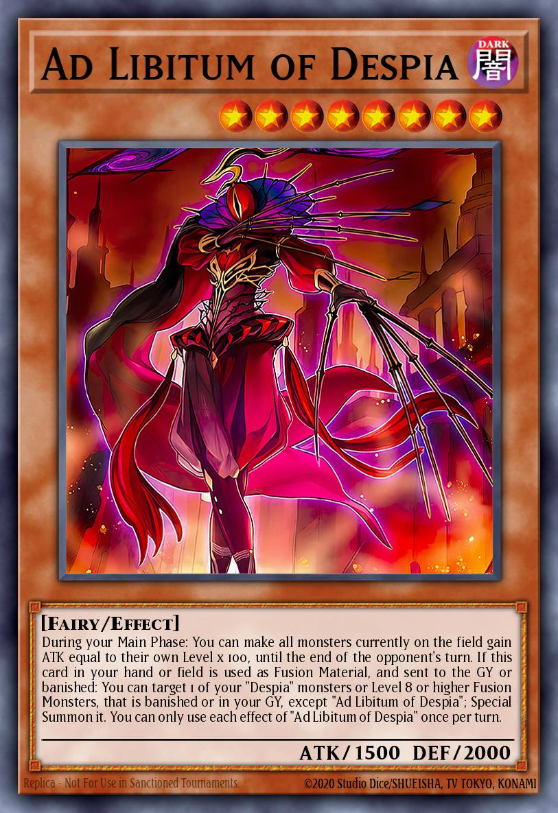 Ad Libitum of Despia Yu-Gi-Oh card