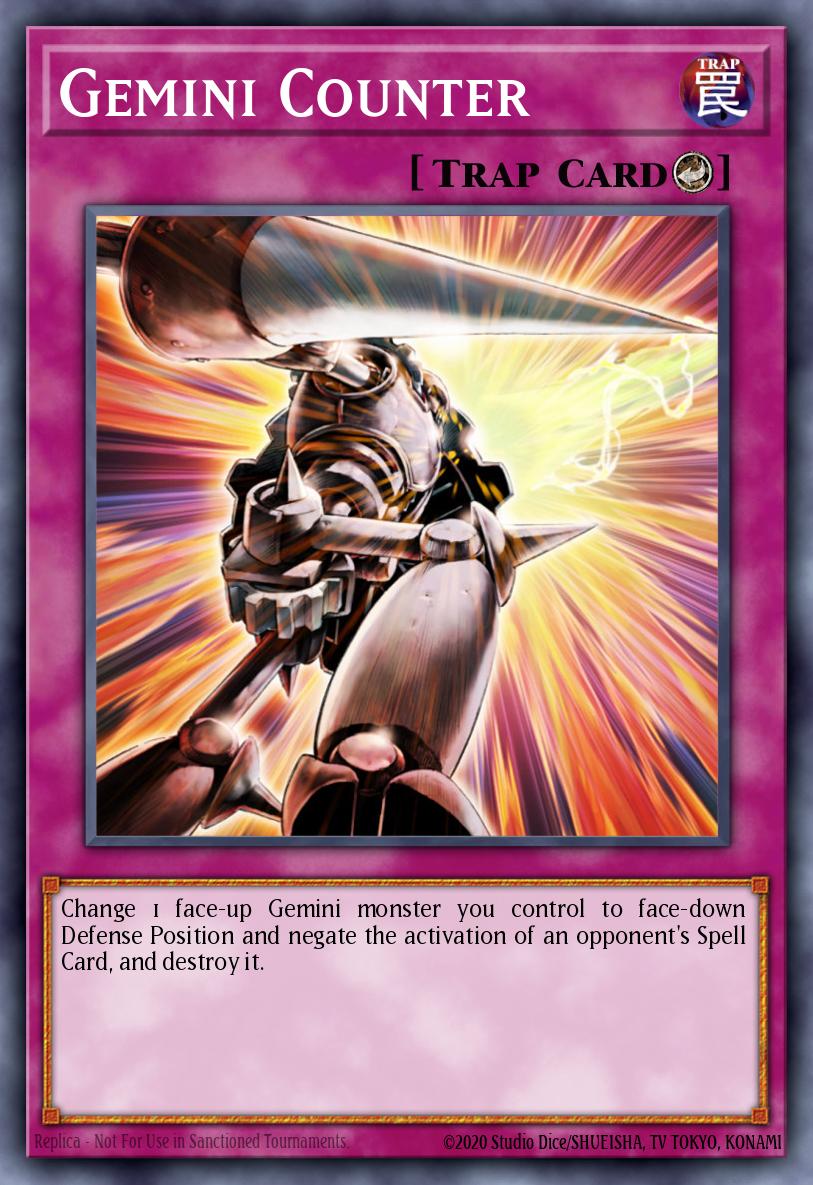 Gemini Counter Yu-Gi-Oh card