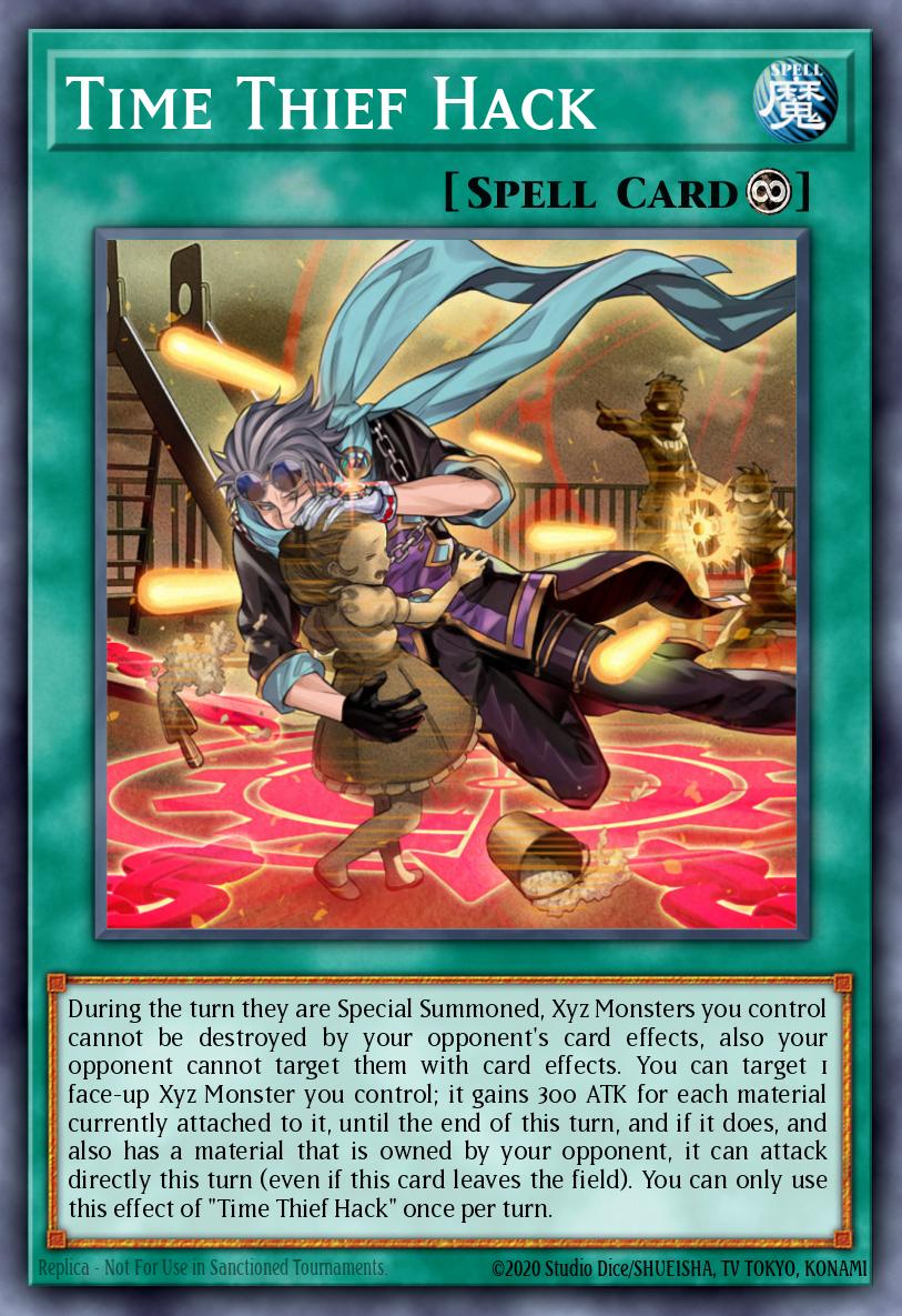 Time Thief Hack Yu-Gi-Oh card