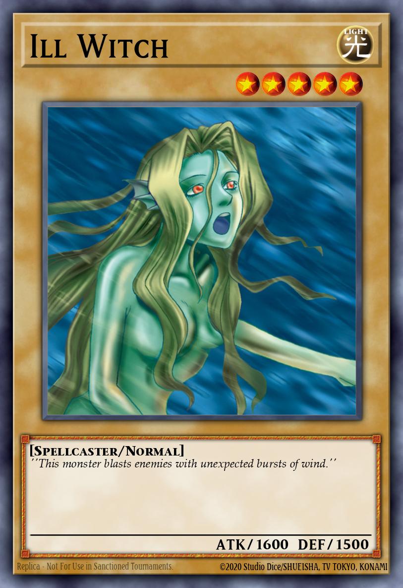 Ill Witch Yu-Gi-Oh card