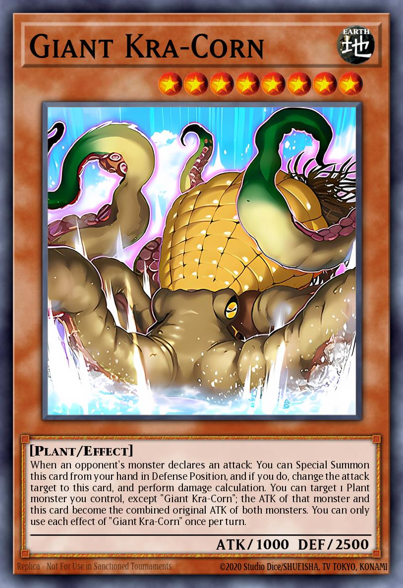 Giant Kra-Corn Yu-Gi-Oh card
