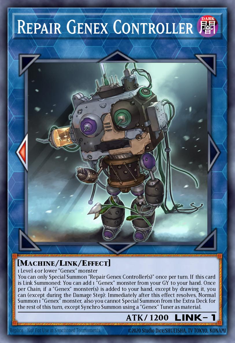 Repair Genex Controller Yu-Gi-Oh card