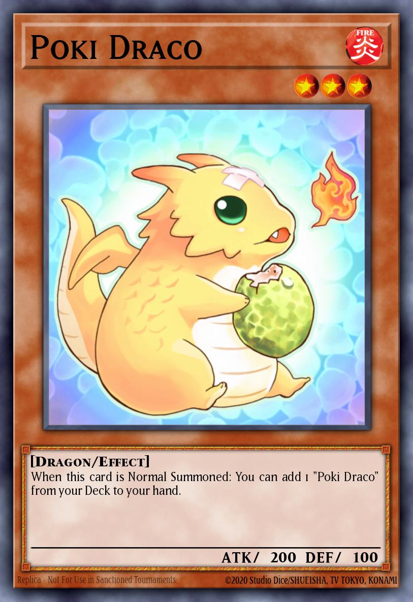 Poki Draco Yu-Gi-Oh card