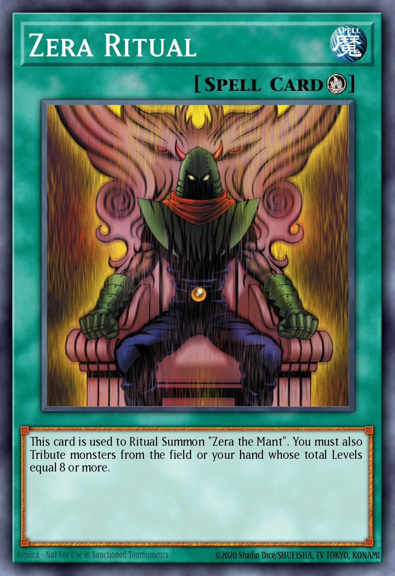 Zera Ritual Yu-Gi-Oh card