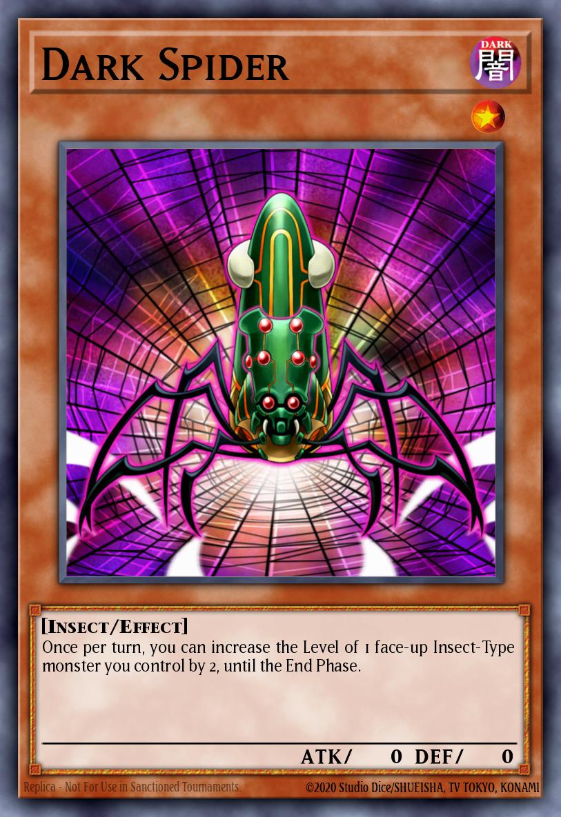 Dark Spider Yu-Gi-Oh card