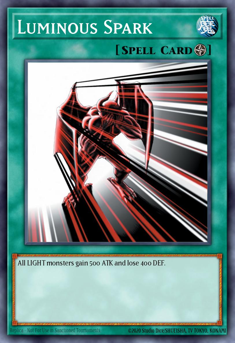 Luminous Spark Yu-Gi-Oh card
