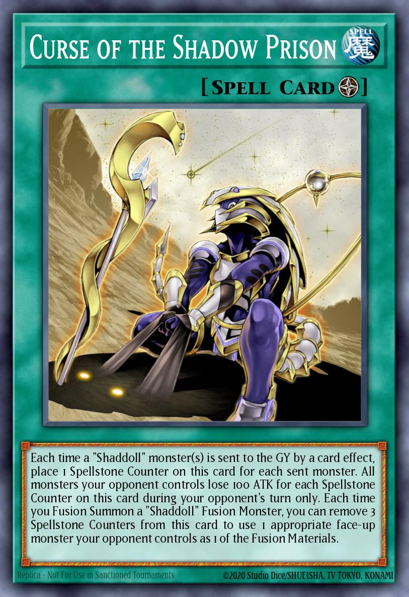 Curse of the Shadow Prison Yu-Gi-Oh card
