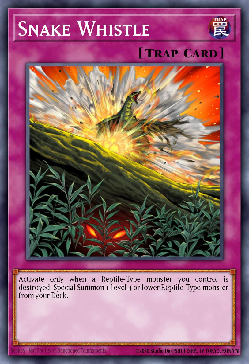 Snake Whistle Yu-Gi-Oh card