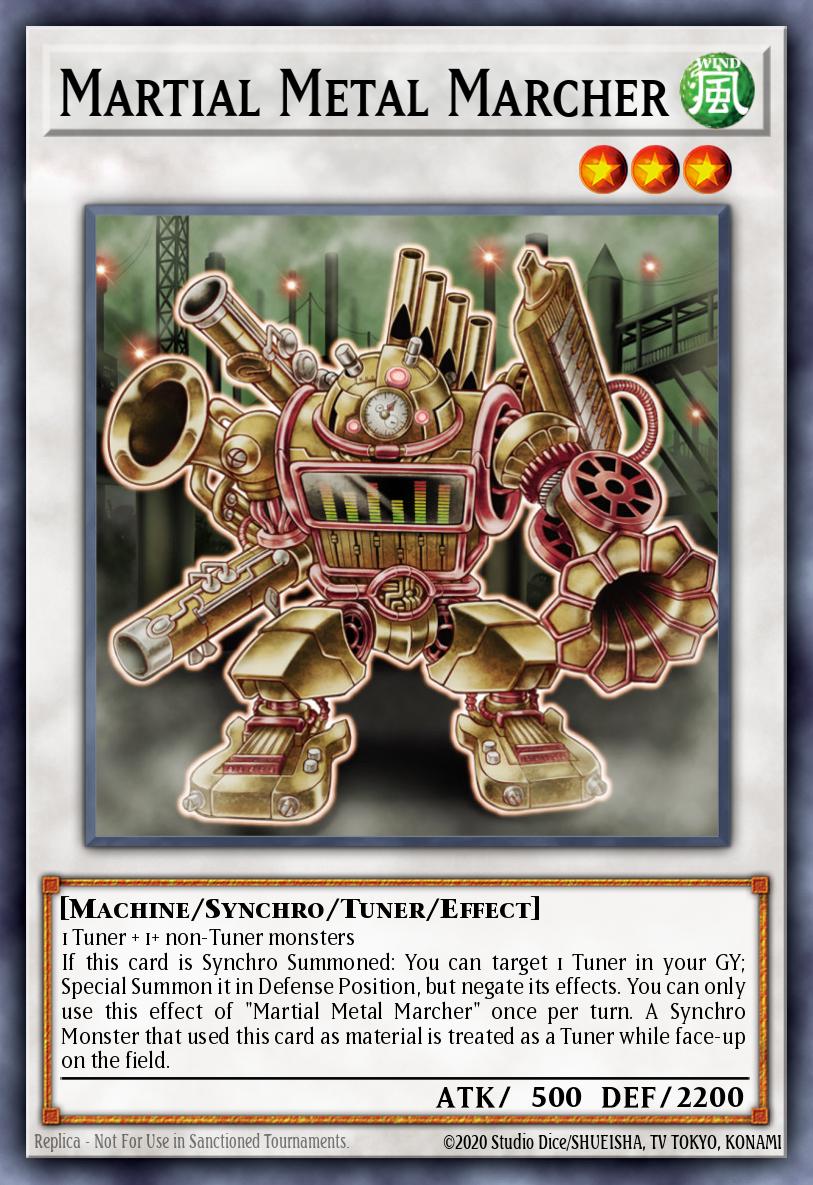 Martial Metal Marcher Yu-Gi-Oh card
