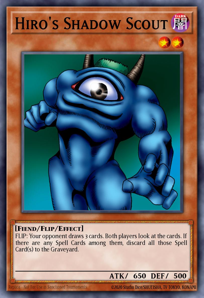 Hiro's Shadow Scout Yu-Gi-Oh card
