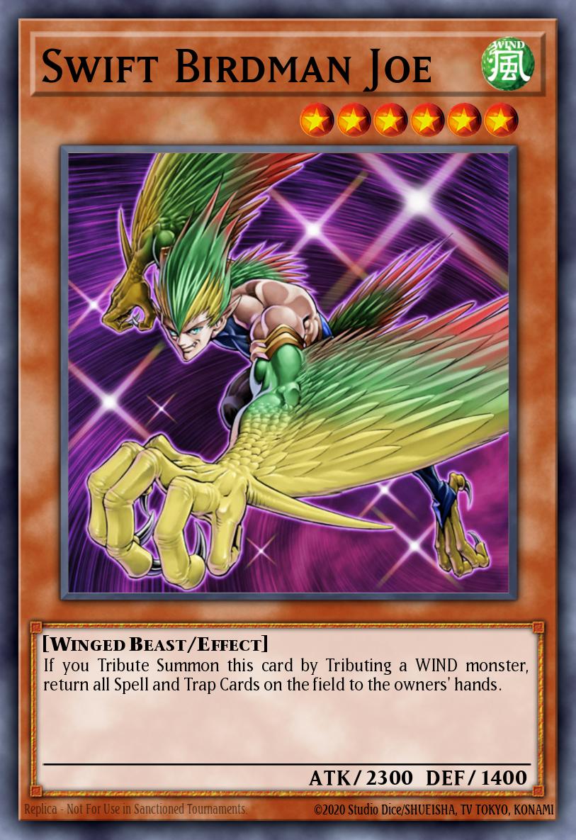 Swift Birdman Joe Yu-Gi-Oh card