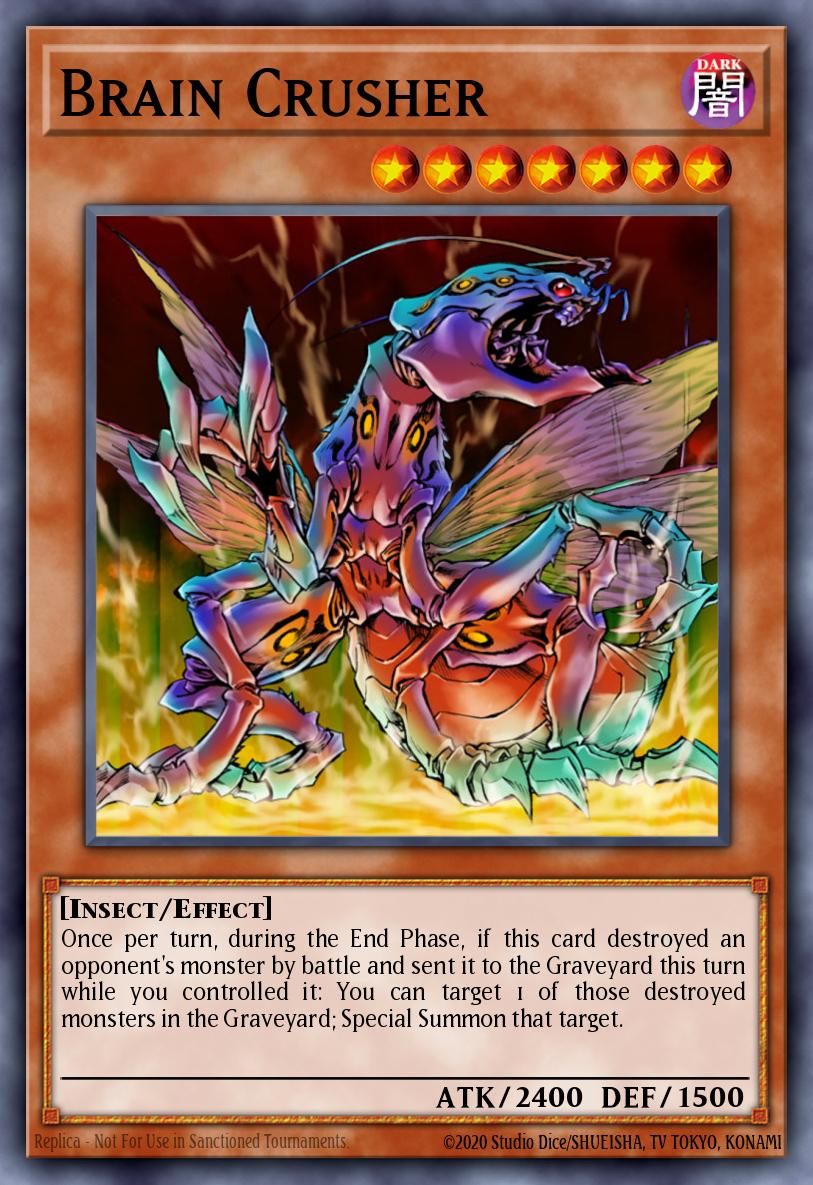 Brain Crusher Yu-Gi-Oh card