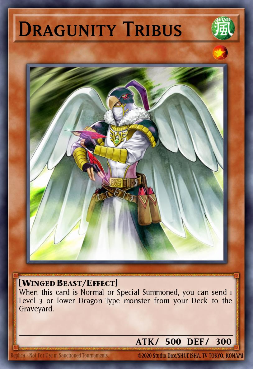 Dragunity Tribus Yu-Gi-Oh card