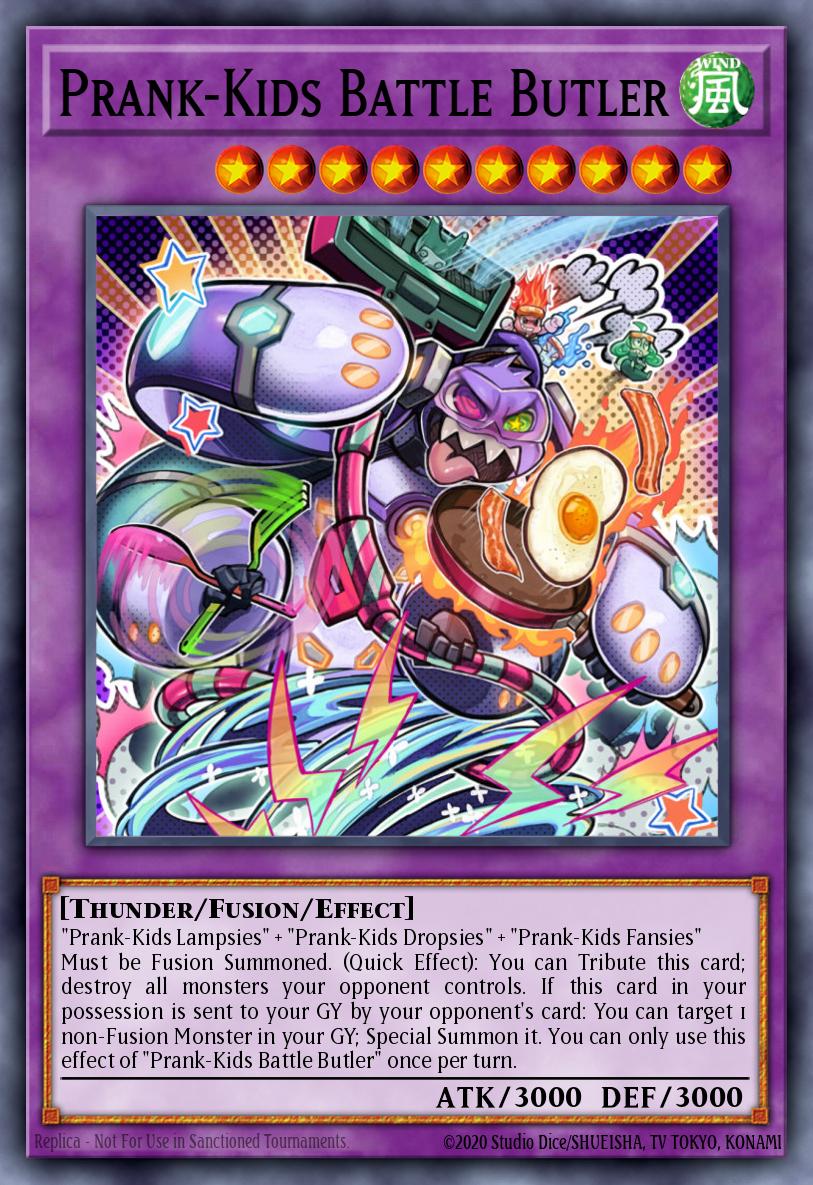 Prank-Kids Battle Butler Yu-Gi-Oh card