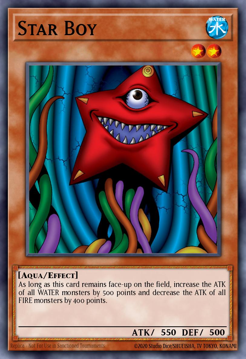 Star Boy Yu-Gi-Oh card
