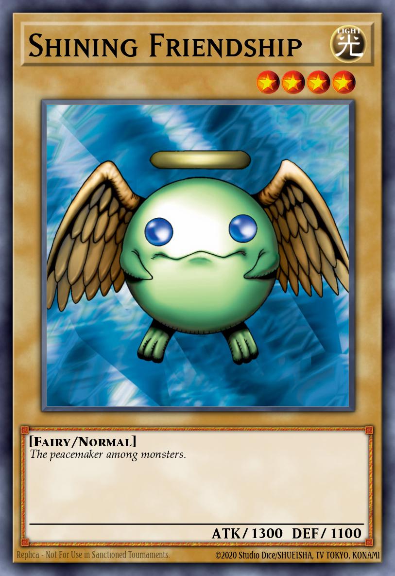 Shining Friendship Yu-Gi-Oh card