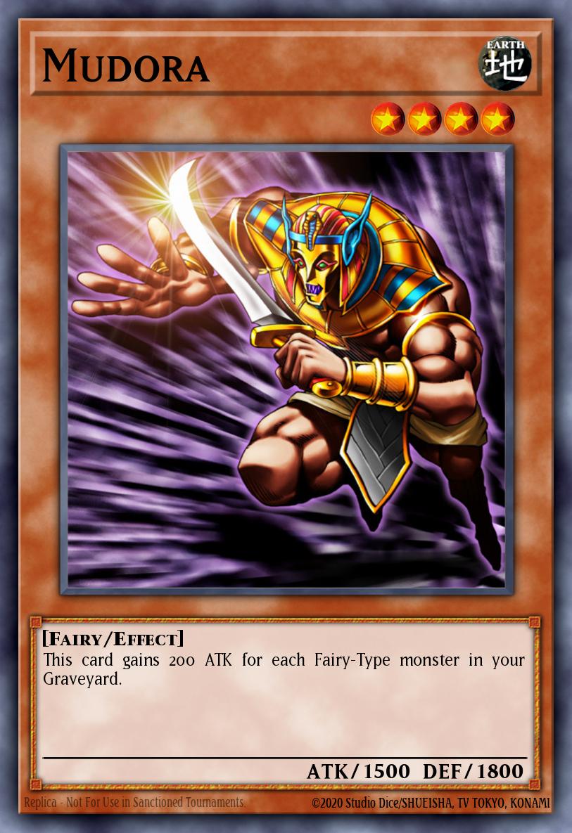 Mudora Yu-Gi-Oh card