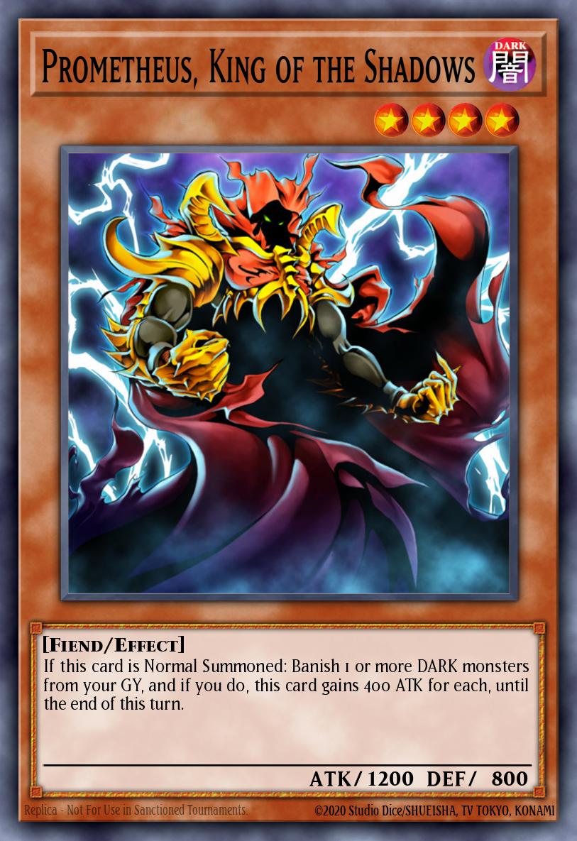 Prometheus, King of the Shadows Yu-Gi-Oh card
