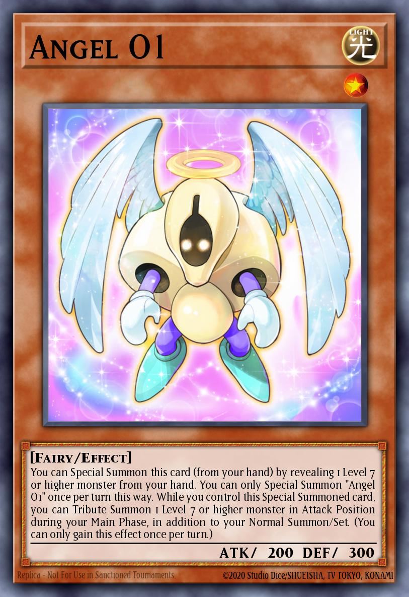 Angel O1 Yu-Gi-Oh card
