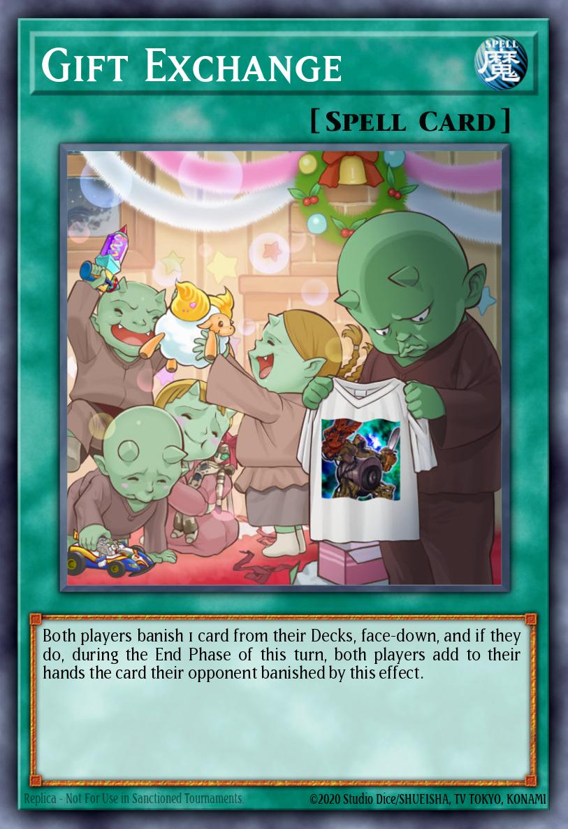 Gift Exchange Yu-Gi-Oh card
